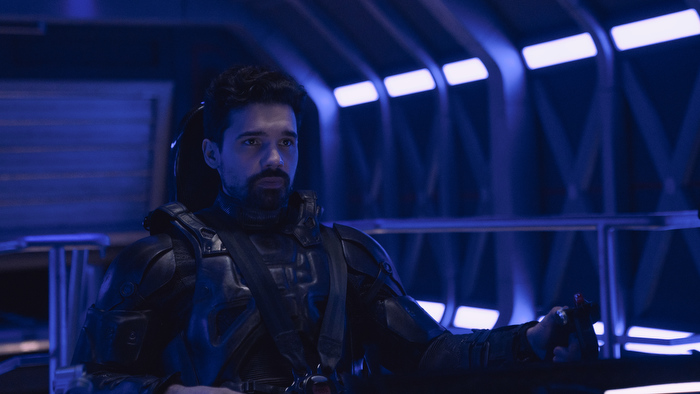 Steven Strait in THE EXPANSE. Photo Credit: Shane Mahood/Amazon Studios