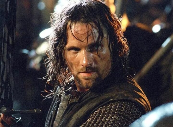 Viggo Mortensen as Aragorn in the Lord of the Rings: The Two Towers. Photo Credit: New Line Cinema