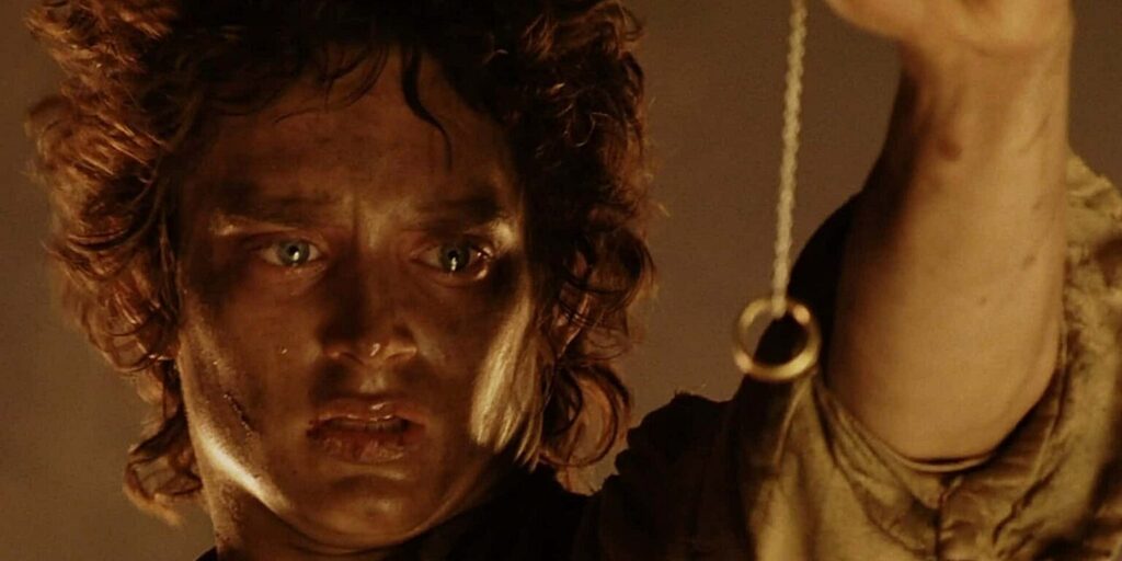 Elijah Wood as Frodo in the Lord of the Rings: The Return of the King. Photo Credit: New Line Cinema